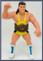 Scott Steiner (Yellow Singlet) from WCW - Series 1 - Released in US manufactured by Galoob [Loose]