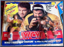 Rick Steiner & Scott Steiner from WCW - Tag Teams - Released in US manufactured by Galoob [Front]