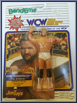 Arn Anderson from WCW - Bend-Ems manufactured by Just Toys [Front]