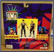 Hollywood Hogan / Dennis Rodman from WCW Monday Nitro - NWO manufactured by Original San Francisco Toymakers [Back]