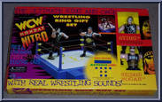 Ultimate Ring / Cage / Sting / Hollywood Hogan Action Figure