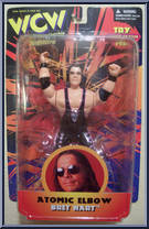 Bret Hart (Atomic Elbow) from WCW - 1998 Series manufactured by Original San Francisco Toymakers [Front]