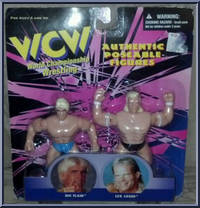 Flair & Luger from WCW - 4.5" Scale manufactured by Original San Francisco Toymakers [Front]