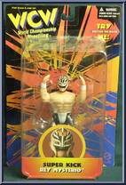 Rey Mysterio (Super Kick) from WCW - 1998 Series manufactured by Original San Francisco Toymakers [Front]