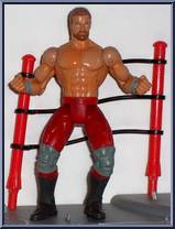Chris Benoit from WCW - Ring Fighters - Corner manufactured by Toy Biz [Loose]