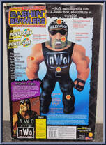 Hollywood Hogan from WCW - Bashin' Brawlers manufactured by Toy Biz [Back]
