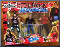 Red & Black Attack (Hollywood Hogan / Kevin Nash / Eric Bischoff) Action Figure