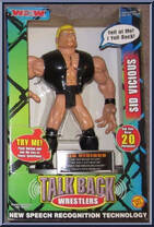 Sid Vicious from WCW - Talk Back manufactured by Toy Biz [Front]