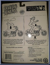 Sting from WCW - Brawlin' Bikers manufactured by Toy Biz [Back]