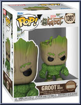 Groot as Hulk from We Are Groot - Pop! Vinyl Figures manufactured by Funko [Front]