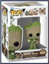 Groot as Iron Man from We Are Groot - Pop! Vinyl Figures manufactured by Funko [Front]