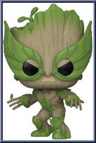 Groot as Wolverine Action Figure