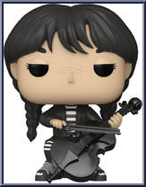 Wednesday with Cello Action Figure