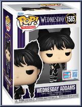 Wednesday Addams (Black Cat) from Wednesday - Pop! Vinyl Figures manufactured by Funko [Front]