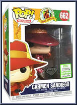 Carmen Sandiego (Diamond) from Where in the World is Carmen Sandiego - Pop! Vinyl Figures manufactured by Funko [Front]