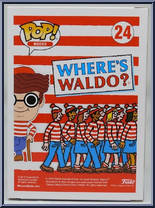 Waldo from Where's Waldo - Pop! Vinyl Figures manufactured by Funko [Back]