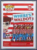 Waldo & Wolf from Where's Waldo - Pop! Vinyl Figures manufactured by Funko [Back]