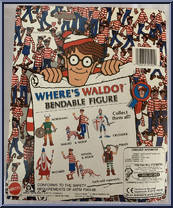 Norseman from Where's Waldo - Bendables manufactured by Mattel [Back]