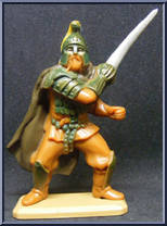 Airk Thaughbaer (Heroic commander) from Willow - 3" Figures manufactured by Tonka [Loose]