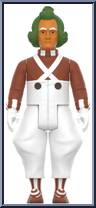 Oompa Loompa from Willy Wonka & the Chocolate Factory - ReAction Figures manufactured by Super7 [Loose]