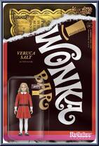 Veruca Salt from Willy Wonka & the Chocolate Factory - ReAction Figures manufactured by Super7 [Front]