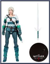 Ciri (Elder Blood) from Witcher - Basic Series manufactured by McFarlane [Loose]