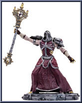 Undead Priest & Undead Warlock (Rare) from World of Warcraft - Basic Series manufactured by McFarlane [Loose]