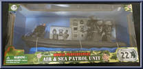 Air & Sea Patrol Unit from World Peacekeepers - Basic Series manufactured by M&C Toy Centre [Front]