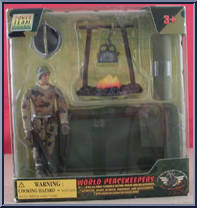 Campsite from World Peacekeepers - Basic Series manufactured by M&C Toy Centre [Front]