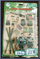 Marine 2-Pack from World Peacekeepers - Basic Series manufactured by M&C Toy Centre [Front]