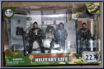 Military Life (Barracks) from World Peacekeepers - Basic Series manufactured by M&C Toy Centre [Front]