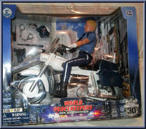 Police Officer (Motorcycle) from World Peacekeepers - Police manufactured by M&C Toy Centre [Front]
