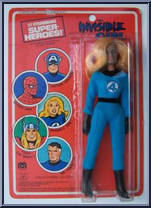 Invisible Girl from World's Greatest - Carded manufactured by Mego [Front]