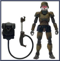 Cortex Flame Trooper Marine Action Figure
