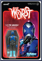 X-2 (The Unknown) from Worst - X-Series (Infrared) manufactured by Super7 [Front]