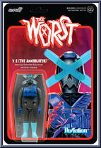 X-5 (The Annihilator) from Worst - X-Series (Infrared) manufactured by Super7 [Front]