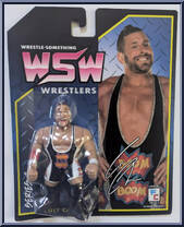 Colt Cabana (Black & White) from Wrestle-Something Wrestlers - Series 1 manufactured by FC Toys [Front]