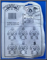 Hulk Hogan from Wrestling Champs - Basic Series manufactured by Ro-El [Back]