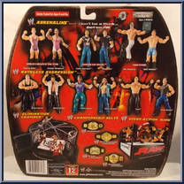Charlie Haas / Shelton Benjamin from WWE Adrenaline - Series  5 manufactured by Jakks Pacific [Back]