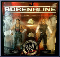 Matt Hardy / Jeff Hardy from WWE Adrenaline - Series 27 manufactured by Jakks Pacific [Front]