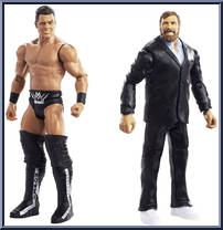 Daniel Bryan / Miz from WWE Battle Packs - Series 49 manufactured by Mattel [Loose]