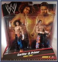 Carlito & Primo (Family Fury) from WWE Battle Packs - Series  2 manufactured by Mattel [Front]