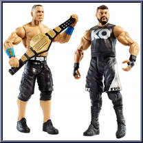 John Cena vs. Kevin Owens from WWE Battle Packs - Series 39 manufactured by Mattel [Loose]