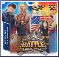 Zeb Colter & Jack Swagger from WWE Battle Packs - Series 35 manufactured by Mattel [Front]