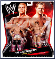 Hart Dynasty (Supreme Teams) from WWE Battle Packs - Series  9 manufactured by Mattel [Front]