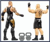 Brock Lesnar vs. Undertaker from WWE Battle Packs - Series 30 manufactured by Mattel [Loose]