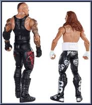 Shawn Michaels vs. Undertaker from WWE Battle Packs - Series 33 manufactured by Mattel [Loose]