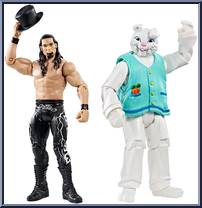 Adam Rose & Bunny from WWE Battle Packs - Series 38 manufactured by Mattel [Loose]