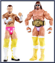 Macho Man Randy Savage vs. CM Punk Action Figure