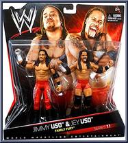 Jimmy Uso & Jey Uso (Family Fury) Action Figure